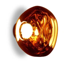 Tom Dixon Melt Mini Surface Lamp 18 Tom Dixon Melt Mini Surface Lamp -Trit Houses Shop MELTSURFACEMINICOPPERSIDEON Cutout