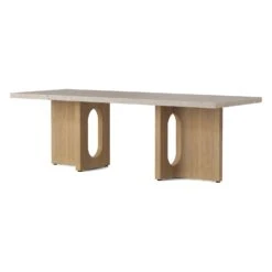 Androgyne Lounge Table -Trit Houses Shop MEN B02 1 002 Natural Oak Kunis Breccia Sand 01