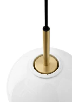 TR Bulb Pendant Lamp -Trit Houses Shop MEN F03 1 019 Brushed Brass Shiny Opal 02