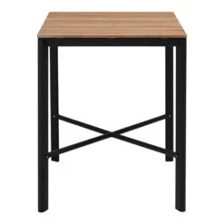Mindo 102 Square Bar Table -Trit Houses Shop MIN B09 0 002 Dark Grey Teak