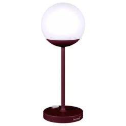 Fermob Mooon! Table Lamp - 41cm -Trit Houses Shop MOOON LAMPE H41 CERISE NOIRE SKU 5303B9