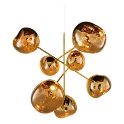 Tom Dixon Melt Large Chandelier 19 Tom Dixon Melt Large Chandelier -Trit Houses Shop MeltChandelierLargeGold