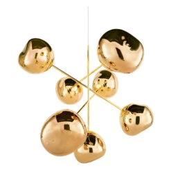 Tom Dixon Melt Large Chandelier 17 Tom Dixon Melt Large Chandelier -Trit Houses Shop MeltChandelierLargeGoldOff