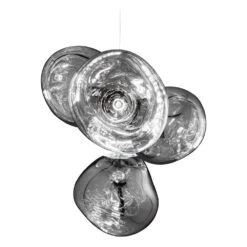 Tom Dixon Melt Small Chandelier 34 Tom Dixon Melt Small Chandelier -Trit Houses Shop MeltChandelierSmallChromeFront2