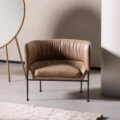 Collar Large Lounge Chair -Trit Houses Shop Mondo Arc Collar Contour Evie Bianca1