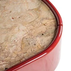 Mori Bedside Table 20 Mori Bedside Table -Trit Houses Shop MoriBedsideTable GrandAntiqueMarbleDETAIL2