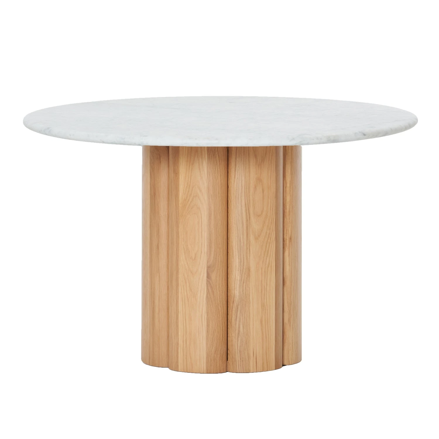 Kora Marble Round Dining Table 2 Kora Marble Round Dining Table - Image 2