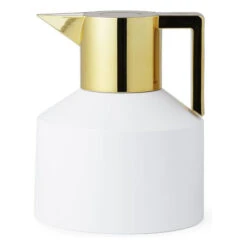 Normann Copenhagen Geo Vacuum Jug 10 Normann Copenhagen Geo Vacuum Jug -Trit Houses Shop NOC G16 1 002 White Gold 01