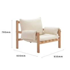 Nolan Lounge Chair -Trit Houses Shop Nolan lounge Chair Dimensions