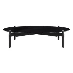 Notch Round Coffee Table 20 Notch Round Coffee Table -Trit Houses Shop Notch Coffeetable Roundextralarge Black O1300 V2 72dpi
