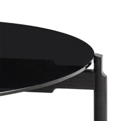 Notch Round Coffee Table 21 Notch Round Coffee Table -Trit Houses Shop Notch Coffeetable Roundextralarge Black O1300 V4 72dpi