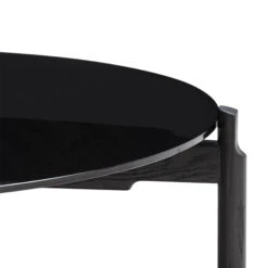 Notch Round Coffee Table 22 Notch Round Coffee Table -Trit Houses Shop Notch Coffeetable Roundlarge Black O1100 V4 72dpi