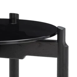 Notch Round Side Table 7 Notch Round Side Table -Trit Houses Shop Notch Sidetable Roundsmall Black O500 V4 300dpi