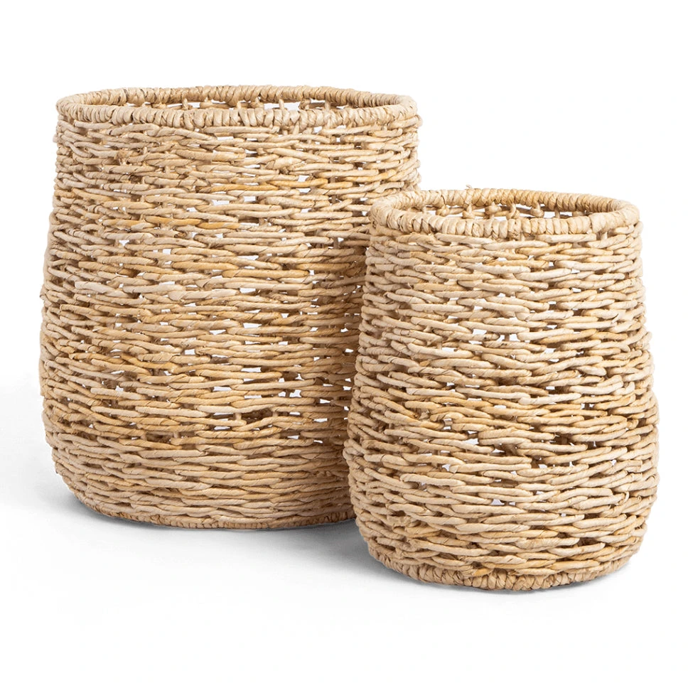 DBodhi Raung Round Basket - Set Of 2 1 DBodhi Raung Round Basket - Set Of 2