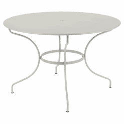 Fermob Opera+ Round Table -Trit Houses Shop OPERA TABLE D117 GRIS ARGILE