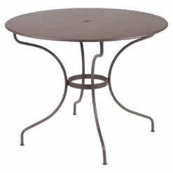 Fermob Opera+ Round Table -Trit Houses Shop OPERA Table D96 ROUILLE