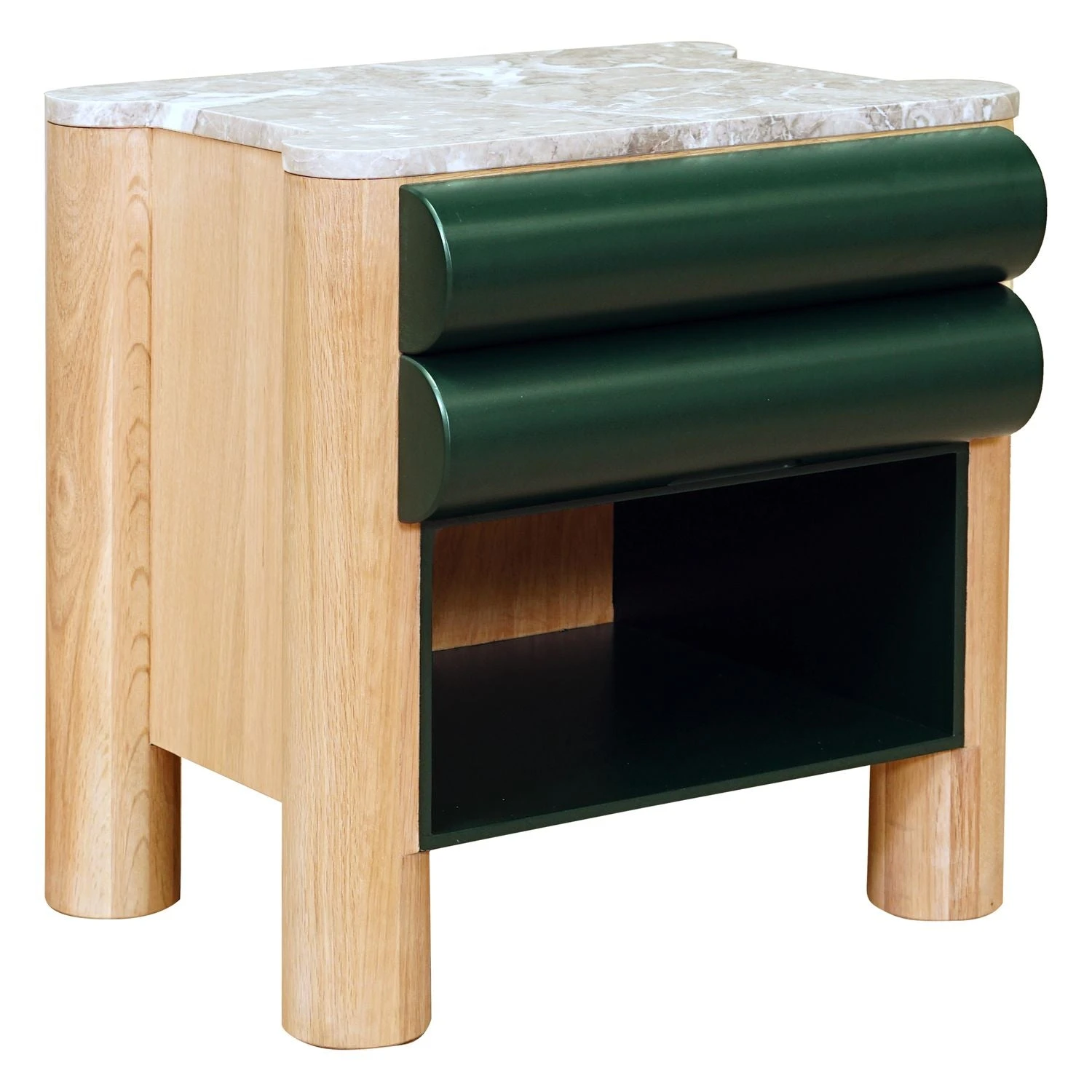 Bubbles 1 Drawer Bedside Table 2 Bubbles 1 Drawer Bedside Table - Image 2