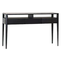 Paru Console -Trit Houses Shop PF5 Paru Console Black Oak Grey Marble 01