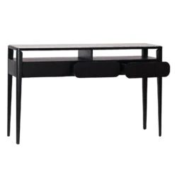 Paru Console -Trit Houses Shop PF5 Paru Console Black Oak Grey Marble 02