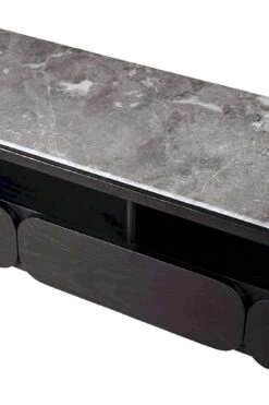 Paru Console -Trit Houses Shop PF5 Paru Console Black Oak Grey Marble 04