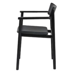 Poise Armchair 21 Poise Armchair -Trit Houses Shop Poise Armchair Coal Montana 1048 Black Oak 03