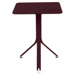 Fermob RestO Square Table 36 Fermob RestO Square Table -Trit Houses Shop RESTO TABLE 57x57 CERISE NOIRE