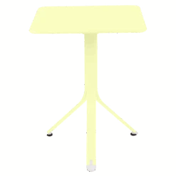 Fermob RestO Square Table 37 Fermob RestO Square Table -Trit Houses Shop RESTO TABLE 57x57 CITRON GIVRE