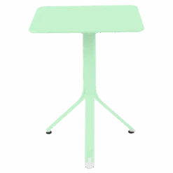 Fermob RestO Square Table 28 Fermob RestO Square Table -Trit Houses Shop RESTO TABLE 57x57 VERT OPALINE