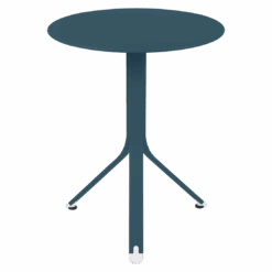 Fermob RestO Round Table 32 Fermob RestO Round Table -Trit Houses Shop REST O TABLE D60 BLEU ACAPULCO
