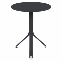 Fermob RestO Round Table 35 Fermob RestO Round Table -Trit Houses Shop REST O TABLE D60 CARBONE