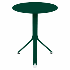 Fermob RestO Round Table 27 Fermob RestO Round Table -Trit Houses Shop REST O TABLE D60 VERT CEDRE