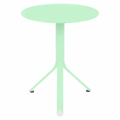 Fermob RestO Round Table 28 Fermob RestO Round Table -Trit Houses Shop REST O TABLE D60 VERT OPALINE
