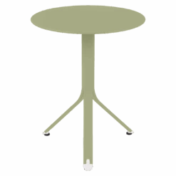 Fermob RestO Round Table 29 Fermob RestO Round Table -Trit Houses Shop REST O TABLE D60 VERT TILLEUL