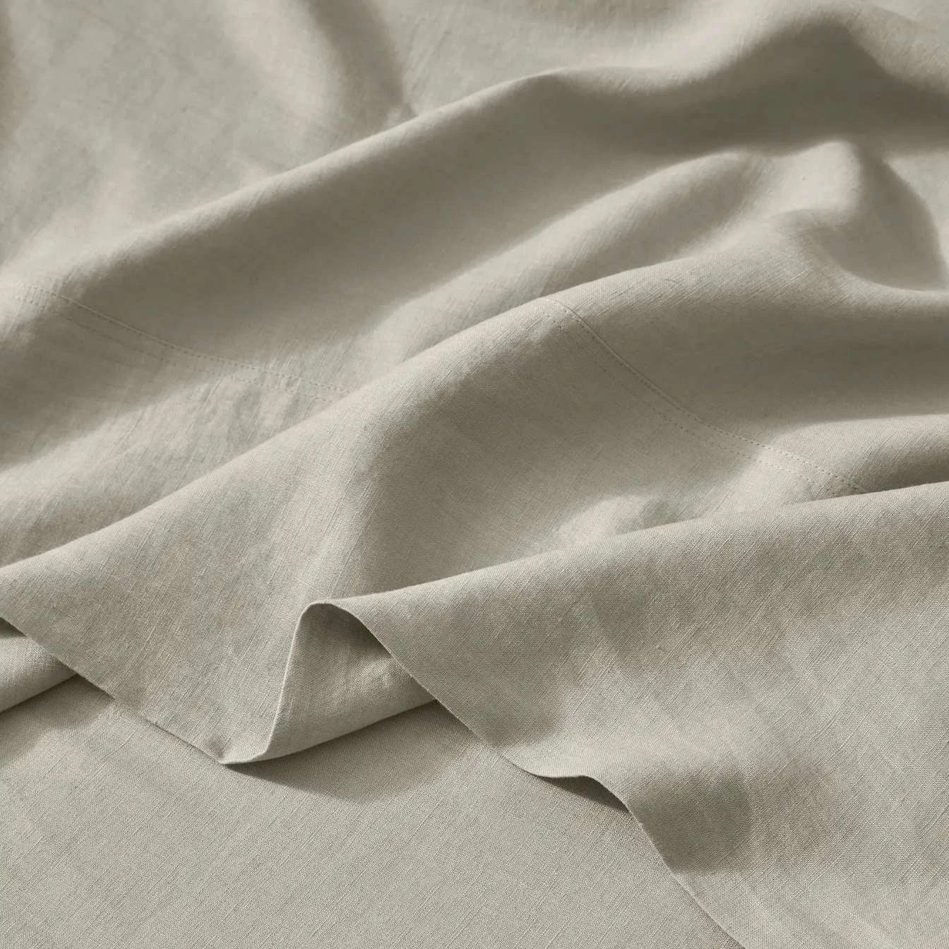 Ravello French Flax Linen Flat Sheet 2 Ravello French Flax Linen Flat Sheet - Image 2