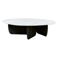 Eden Marble Coffee Table -Trit Houses Shop SKI B02 1 015 Black Large
