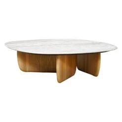 Eden Travertine Coffee Table
