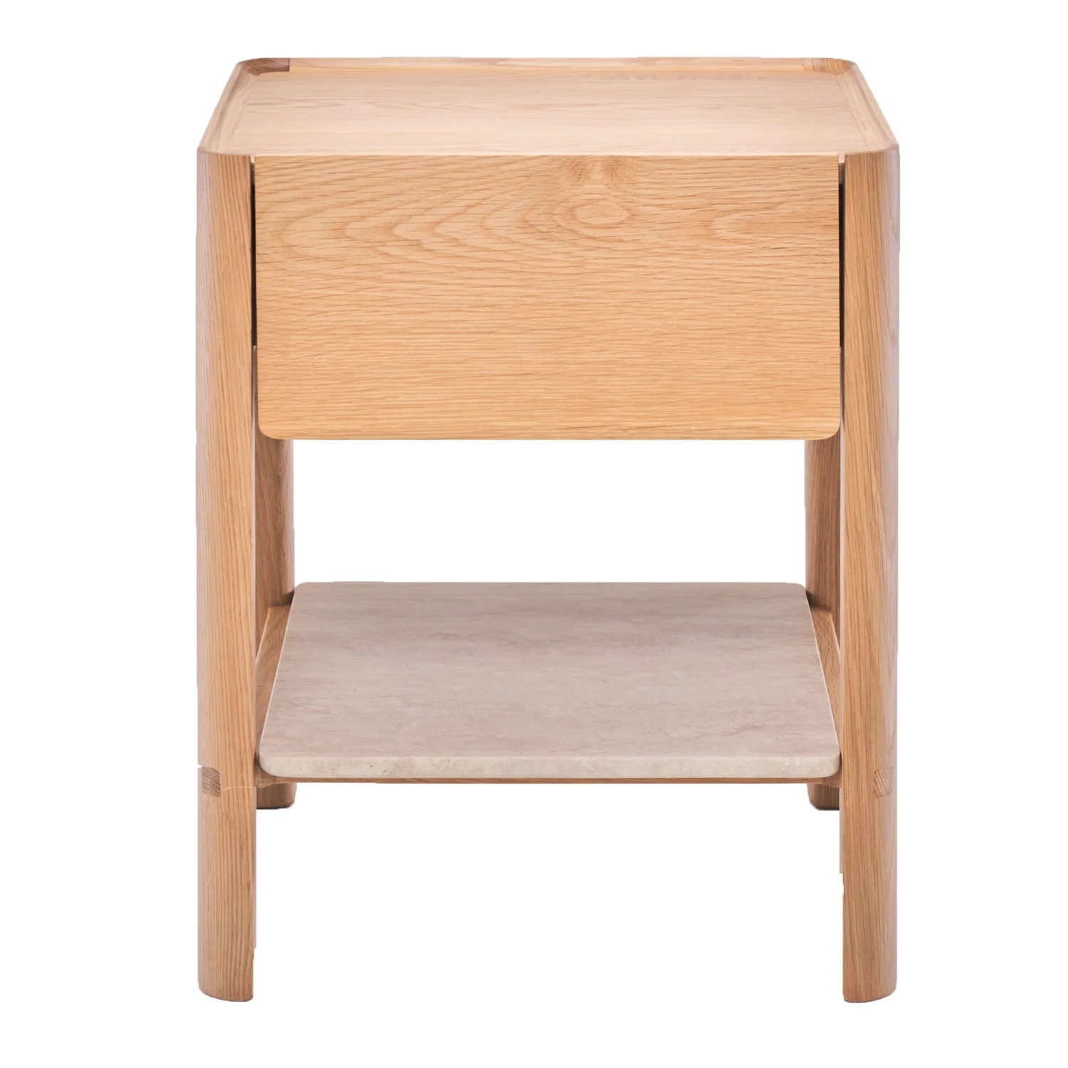 Tye Travertine Nightstand 1 Tye Travertine Nightstand