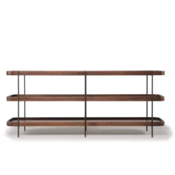 Humla Low Shelf - 152cm 23 Humla Low Shelf - 152cm -Trit Houses Shop SKI B05 1 002 Walnut 02