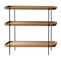 Humla Low Shelf - 100cm -Trit Houses Shop SKI B05 1 006 Light Oak 01 web