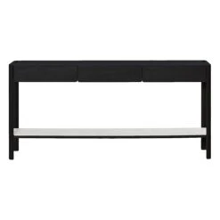 Nell Marble Console 7 Nell Marble Console -Trit Houses Shop SKI B05 1 007 Bianco Carrara Black 1600mm