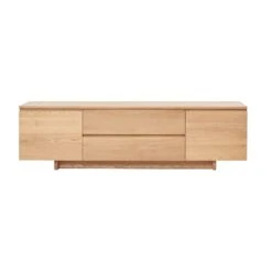 Kami Timber TV Unit 6 Kami Timber TV Unit -Trit Houses Shop SKI D04 1 006 Light Oak 2000mm
