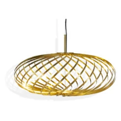 Tom Dixon Spring Pendant Lamp -Trit Houses Shop SPRINGSMALLBRASSLEVEL3ON Cutout