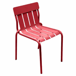 Fermob Stripe Chair 31 Fermob Stripe Chair -Trit Houses Shop STRIPE CHAISE COQUELICOT