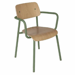 Fermob Studie Oak Armchair -Trit Houses Shop STUDIE BRIGDE CHENE CACTUS SKU 692282
