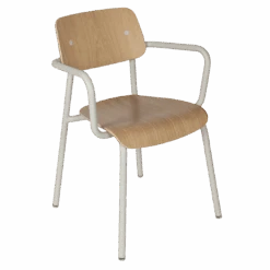 Fermob Studie Oak Armchair -Trit Houses Shop STUDIE BRIGDE CHENE GRIS ARGILE SKU 6922A5
