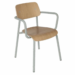 Fermob Studie Oak Armchair -Trit Houses Shop STUDIE BRIGDE CHENE GRIS LAPILLI SKU 6922C7