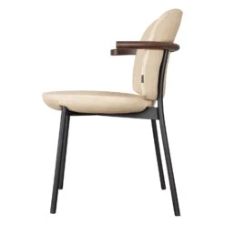 Solace Half Arm Chair -Trit Houses Shop SolaceHalfArmChair EspressoOak Limestone Alabama1