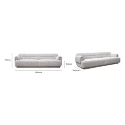 Hudson 4 Seater Sofa 13 Hudson 4 Seater Sofa -Trit Houses Shop TRI A01 1 038 Oreo Boucle 01 base1