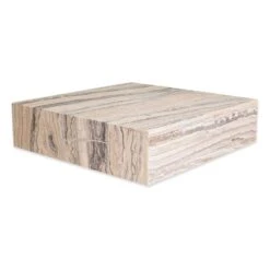 Cube Square Coffee Table 9 Cube Square Coffee Table -Trit Houses Shop TRI B02 1 047 Beige Onyx Marble Shadow 02