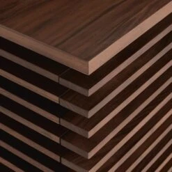 Line Media Console - 1 Door -Trit Houses Shop TRI D04 1 008 American Walnut 4